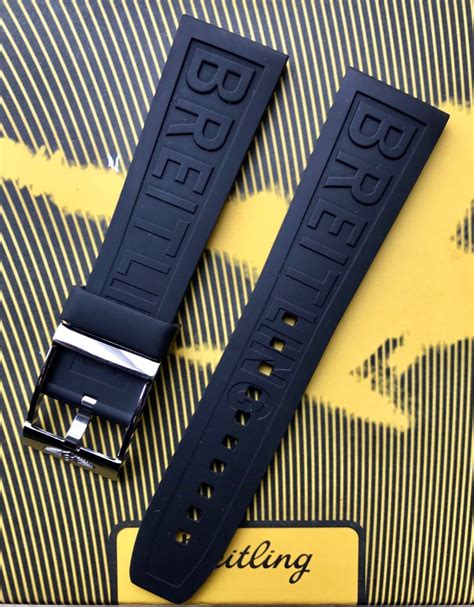 breitling pro diver 2 strap|Black Diver Pro Rubber Strap .